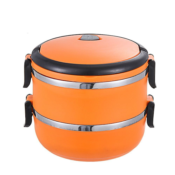 Varmare matbehållare Varm matflaska orange 1300ml