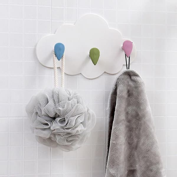 Dewenwils Raindrop Sticky Hook, Vägghängande Seamless Sticky Hook