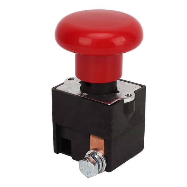 Nødstoppbryter 48V 125A metalllegering ED125-16 stoppknapp passer til de fleste gaffeltrucker