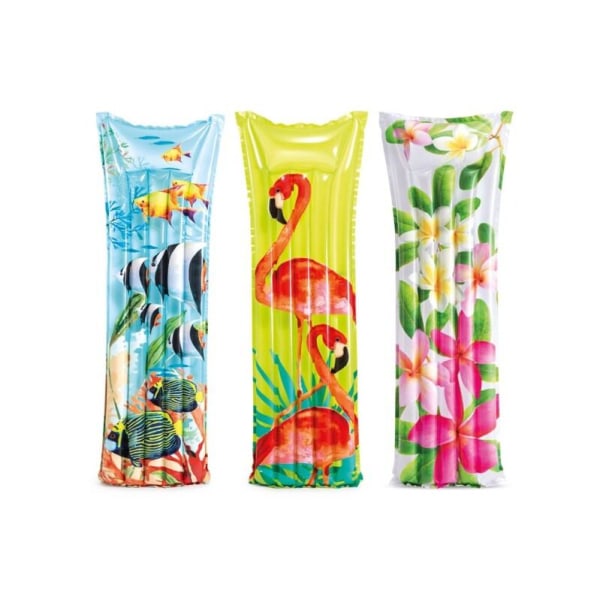 Intex Bademadrass MultiColor Fiskar