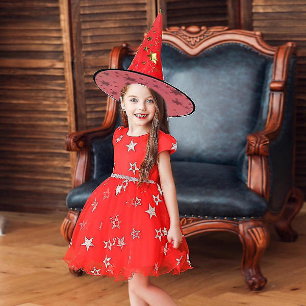 Xmas Rottekostume Pige Med Hat 902a black 90cm
