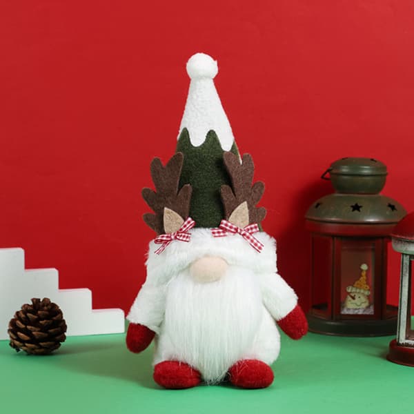 Julehorn spiss hatt, juletrepynt beard