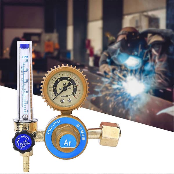 Argon CO2 Mig Tig Strømningsmåler Regulator Trykkmåler Sveisdeler