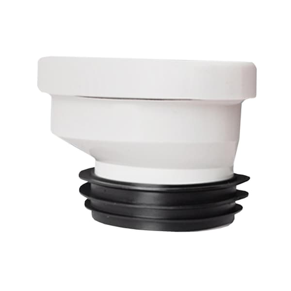 1/2/3/5 Offset toalettflänskoppling PVC för reparation av urinaler Remove 2cm 2PCS