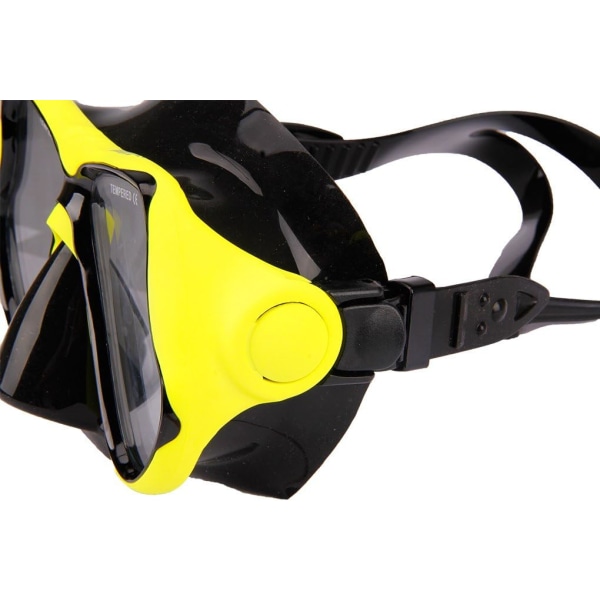Svømmebriller med cover Snorkelmaske Anti-lækage dykning
