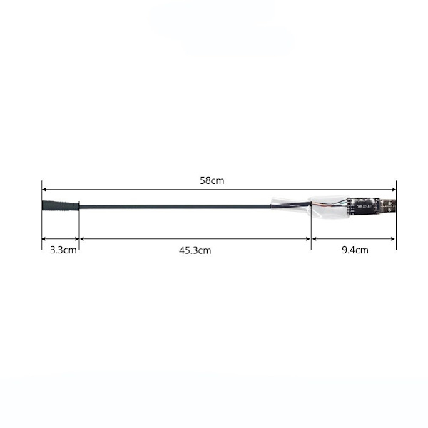 USB programmeringskabel E-cykel programmeret ledning centermotor