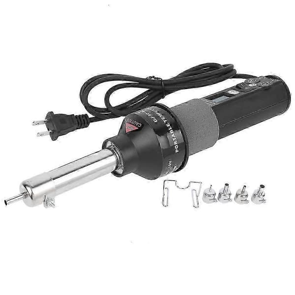 200W mini varmepistol med digitalt display, termostat