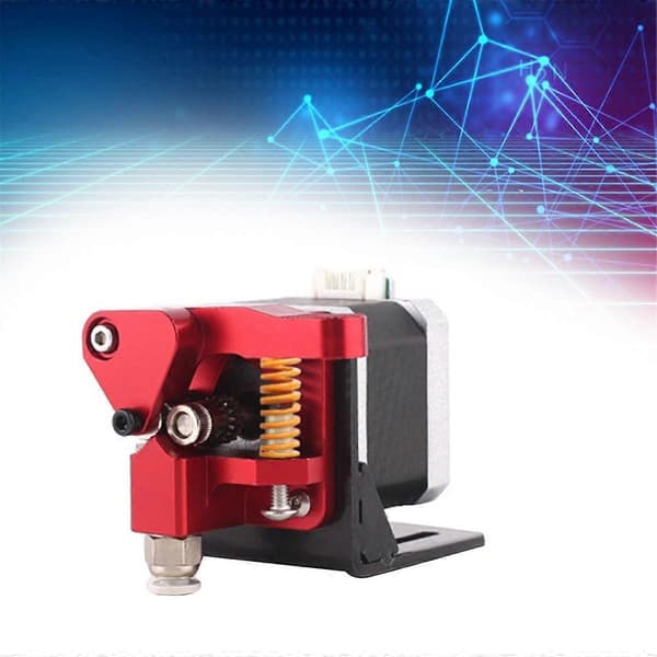 Opgraderet Dual Gear Ekstruder til -10S PRO -3 3D Printer Ekstruder 1,75 mm Aluminium Drivfødevalse
