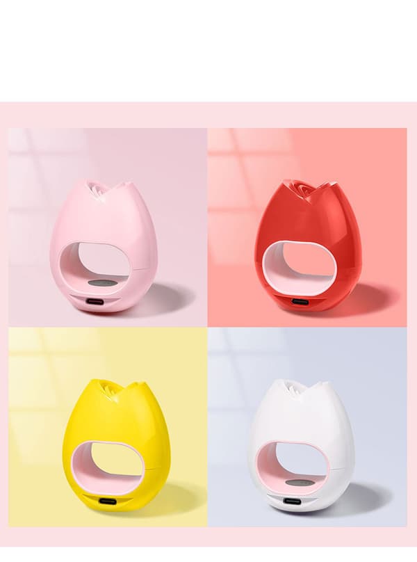 16W UV Negletørrerlampe Hurtigtørrende minifototerapimanicure Yellow Touch
