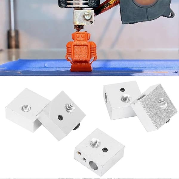 Aluminium varmeblokksett passer til Makerbot MK7 MK8 3D-skriver tilbehørsdeler