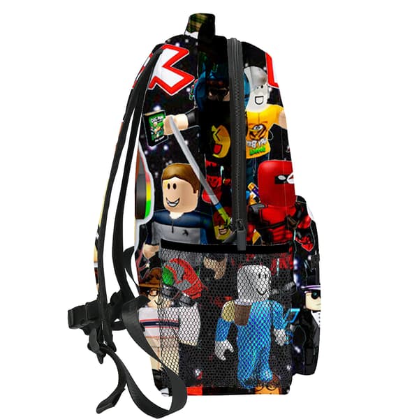 Barn Roblox ryggsäck organizer med stor kapacitet