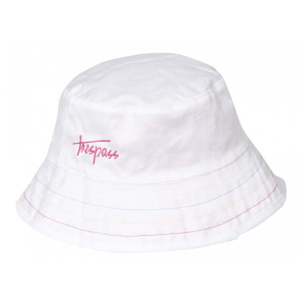 Trespass Baby Seashore Vändbar sommarhatt  Rosa Pink One Size