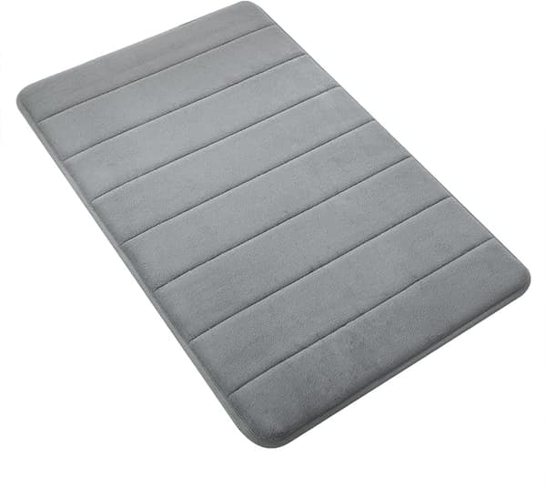Memory Foam Baderomsmatte, 20\"X32\" Sklisikker Badematte, Myk Absorberende