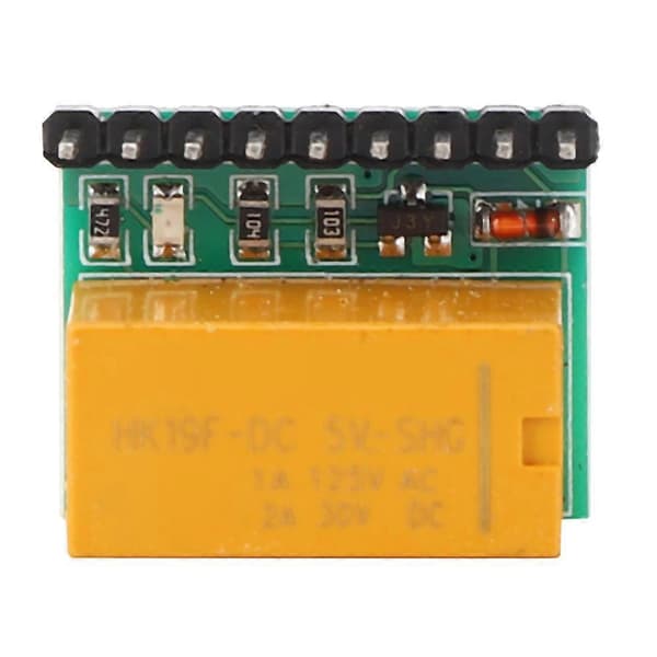 DR21A01 DC 5V DPDT-relemoduuli napaisuuden vaihtokytkinlevyn komponenttiosat