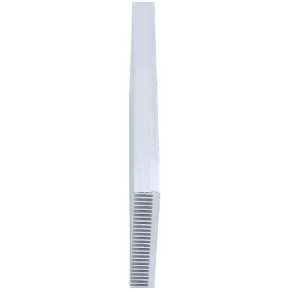 Silverfärgad Aluminium Kylfläns Radiator 90mm X 90mm X 15mm