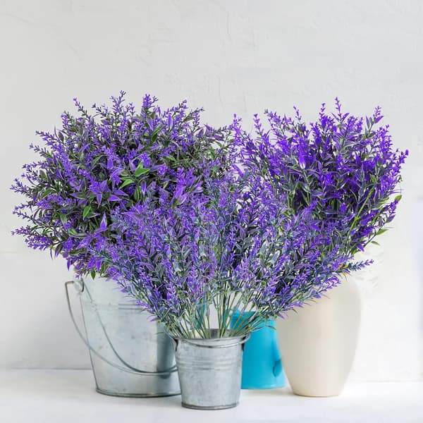 9 stilke falsk lavendel til pynt