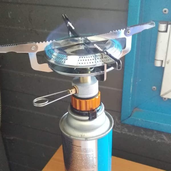 Camping Gasspis Adapter Anslutning Automatisk avstängning delad typ