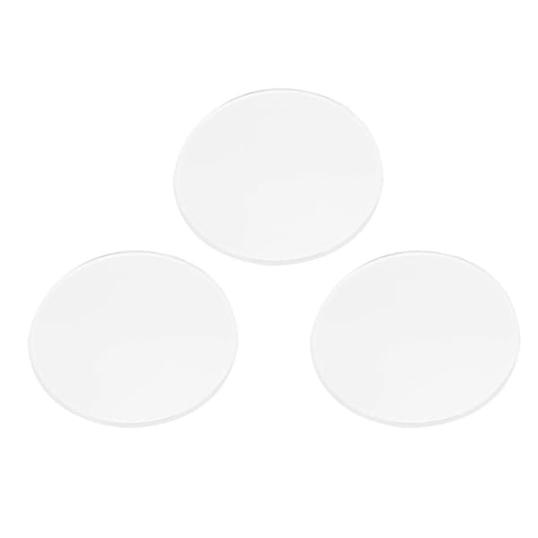 3 STK 37,5 mm-38,5 mm Dobbeltkuppel Urkrystalglas Linse Erstatningsdele til Urmagerreparation