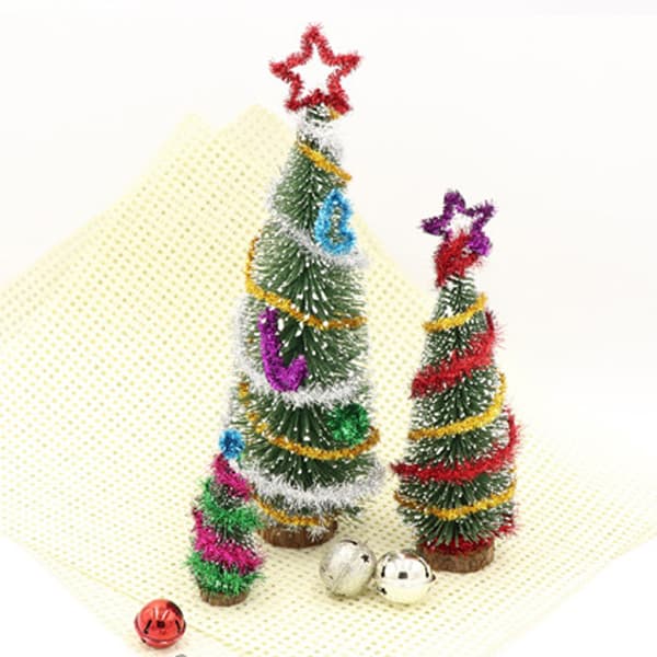 Silver Glitter Snowflake Ribbon Spets, Silver Paljetter Ribbon red