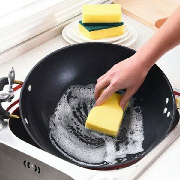 rengöring scrubber slipande scrubber skål