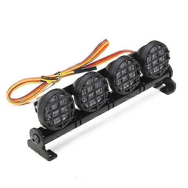AUSTAR LED-lys aluminiumsramme for CC01/D90/SCX10/4WD RC-bildeler