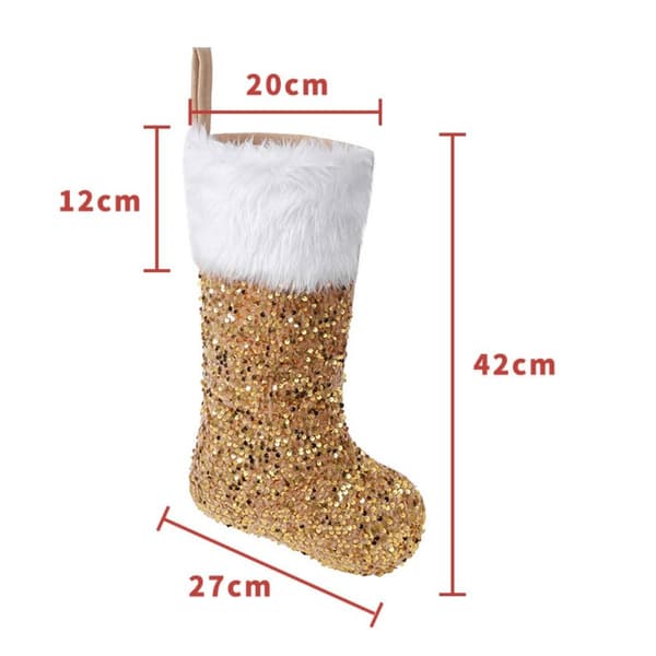 Julstrumpor Xmas Ornament GULD gold