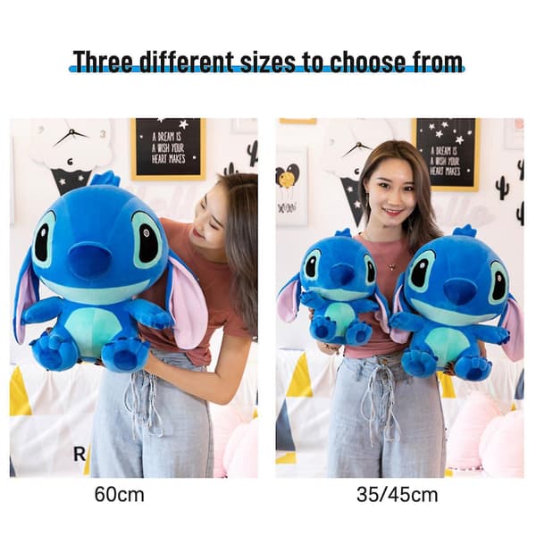 Stitch Lilo & Stitch Plyschdockor Gosedjur Leksaker Barnfödelsedag 60cm