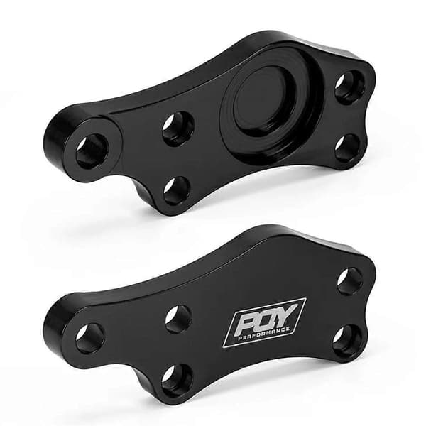 Svart rattlåsadaptersett for Altezza Gita svingvinkeladapter