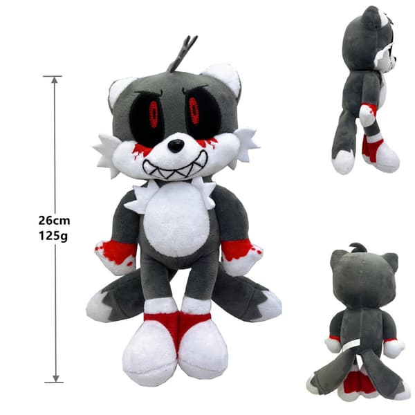 26CM Sonic Vampyr Tjära Plysch Leksaker