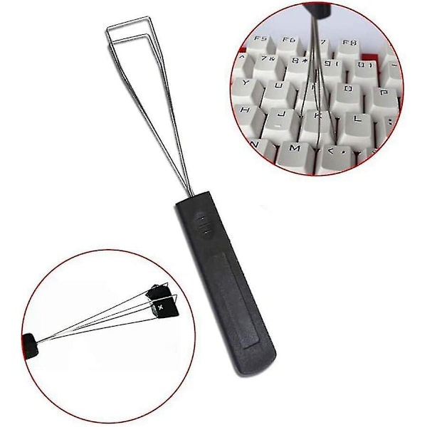 Keycap Aftrækker Rustfrit stål Key Keycap Fjernelsesværktøj Mekanisk cap
