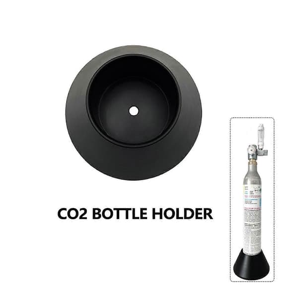 Akvaarion CO2-sylinteriteline, yhteensopiva 60 mm halkaisijan pullon kanssa