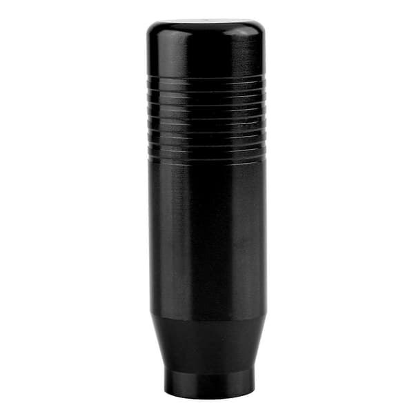Gearstangsknop i aluminiumslegering til manuel gearkasse, universal sort