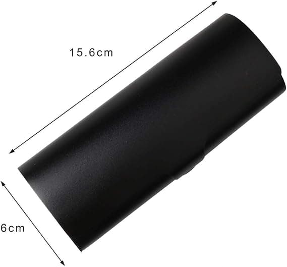 Slankt brilleetui i aluminium, lett brilleetui
