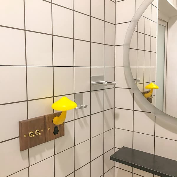 LED Nattljus Svamp Vägglampa Kontroll Induktion