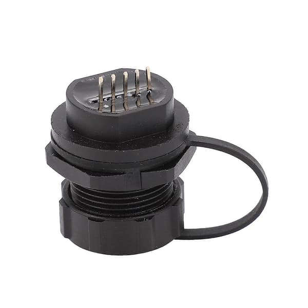 Vedenpitävä USB-liitin IP67 MICRO USB Naaras PCB-kortin takaliitin E10MCTF1F