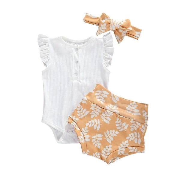 Infant Baby & Clothes White/Yellow 18M