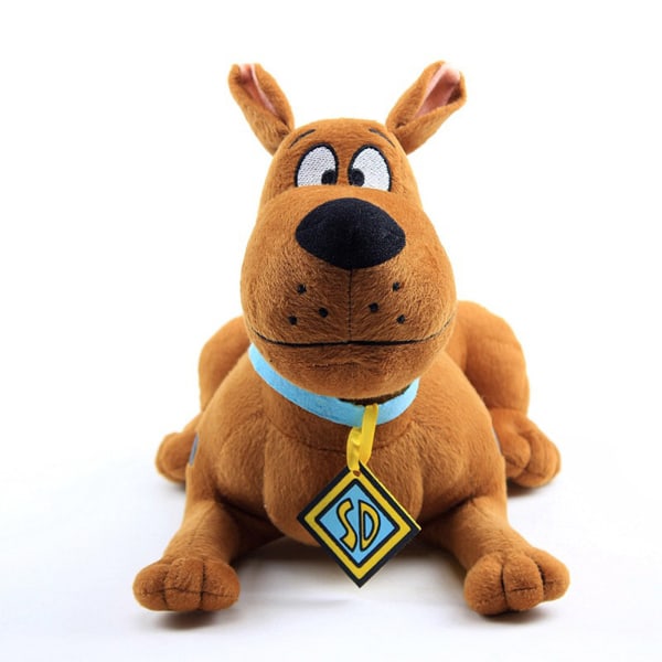 Scooby Doo Dog Plysch fylld leksak Mjuk och söt Danois docka Julklapp till barn A