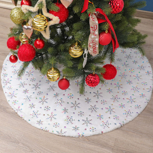 Julgranskjol, stor rund modeträdkjol till jul style 2