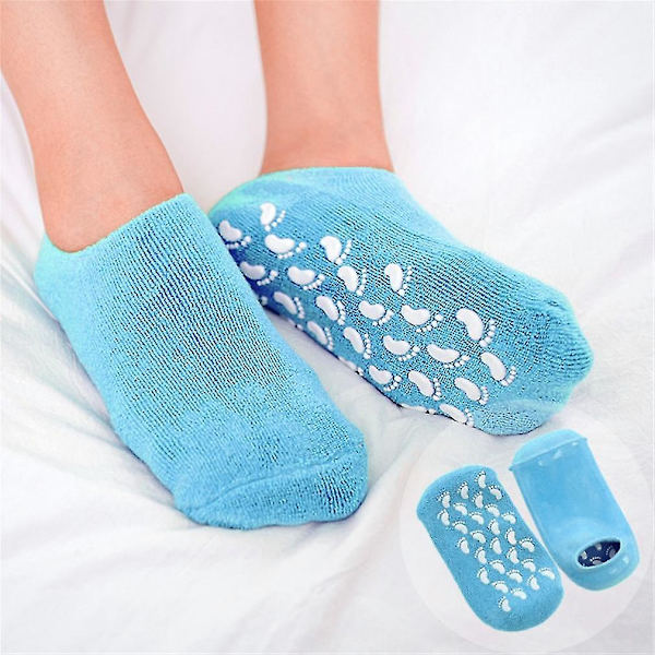 Moisturize Soften Repair Cracked Skin Gel Spa Foot Sock