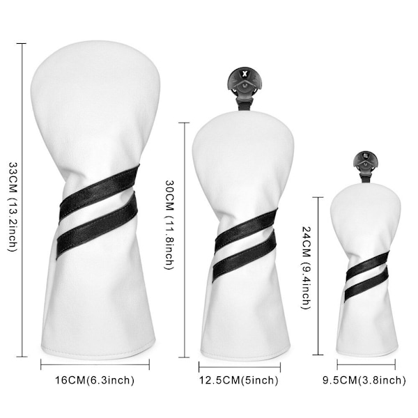 Golf Club Head Covers Golf Wood Cover DRIVER COVER DRIVER COVER Driver Cover