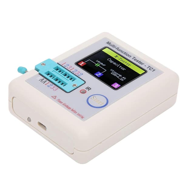 Multifunktionel Transistor Tester 1.8in TFT Display Skærm LCR?TC1 til Kondensator Dioder