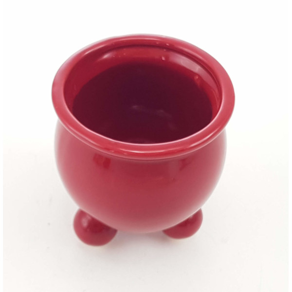 Ruukku Kula punainen keramiikka 9 cm red