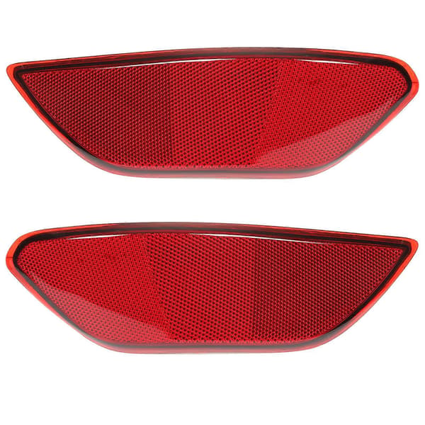 2 STK Bagkofanger Reflektorlys 95863110500 Bil Bagadvarselslys Erstatning for Cayenne 2011-2014 Rød