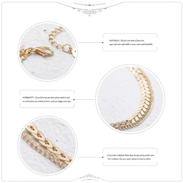 Trendigt Fish Bone Choker Halsband för mors dag present med jubileumsvänskapssmycken