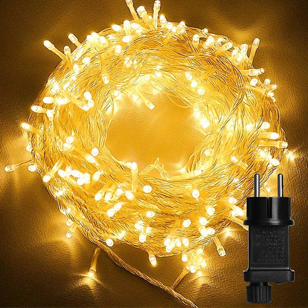 100 LED-slingor, inomhus- och utomhusslingor 8 modeller