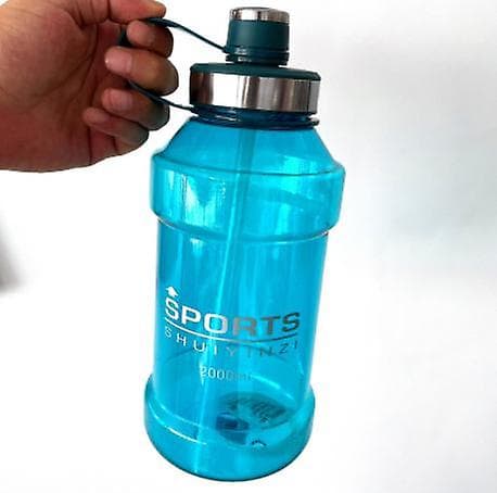 2l sportflaska pojkepresent blue