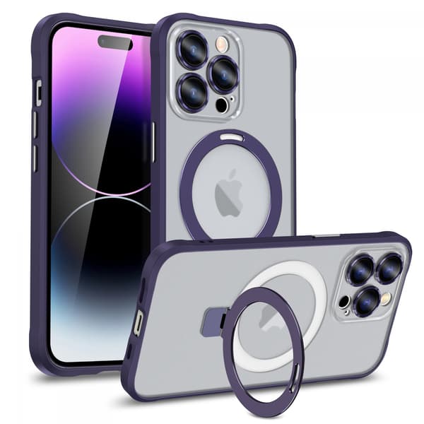 ##/Mobiltelefonskall luksus mobiltelefonskall for iPhone14Pro solid metallring##/