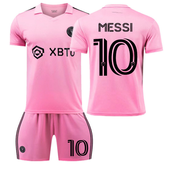 2023/2024 Miami International, tröjor, Lionel #10 Hemma Borta fotbollströjor/byxor Sockor Set (med truppnummer/hemma) Adult(S) Home