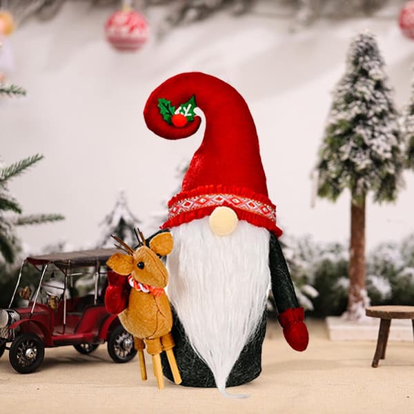 Juledekoration Figur Gnome Dekoration
