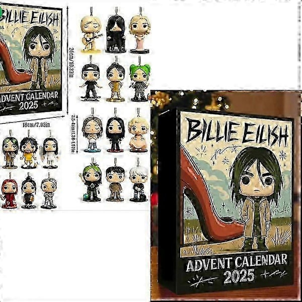 Billie Eilish Adventskalender Blind Box Julklapp.z